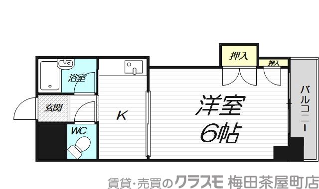 Collection中崎Ⅰの間取り