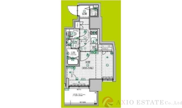 エスリード新大阪ザ・マークの間取り