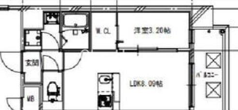 Alivis都島通の間取り