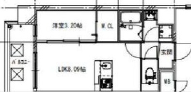 Alivis都島通の間取り
