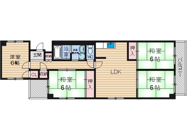 ロイヤルファームの間取り