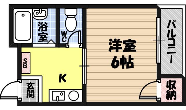 ウインライフ関目の間取り