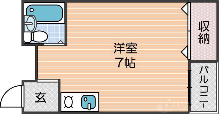 メゾン玉出の間取り