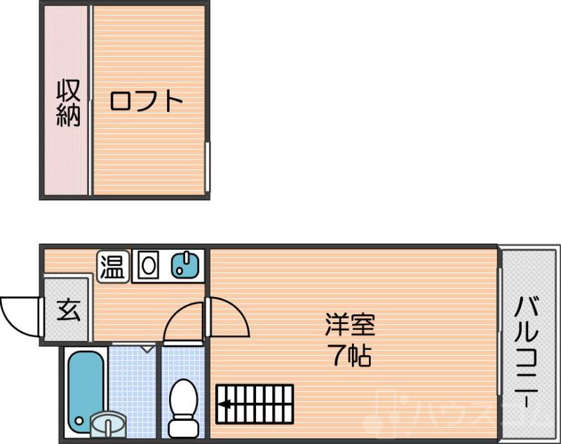 サザン住之江の間取り