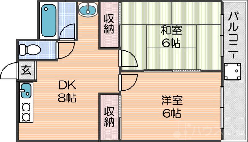 和幸マンションの間取り