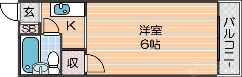 メゾンエスポアールの間取り