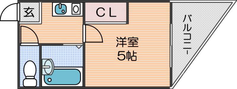 アーク住之江の間取り