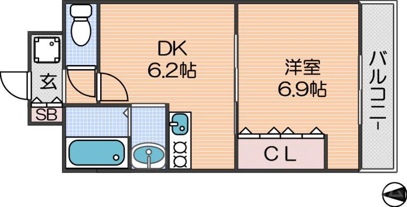 プランドールの間取り