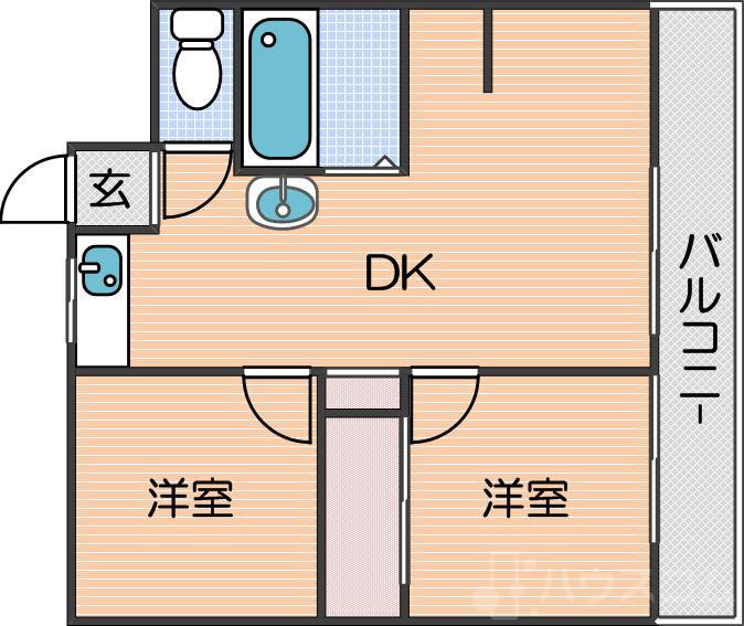 リアライズ玉出の間取り