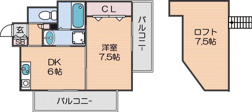 ラ・メールの間取り