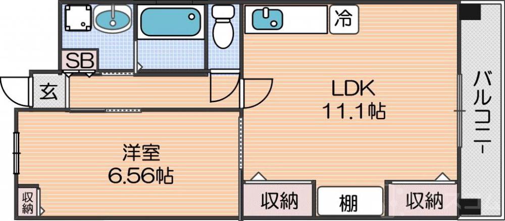 ピュアファースト花園の間取り