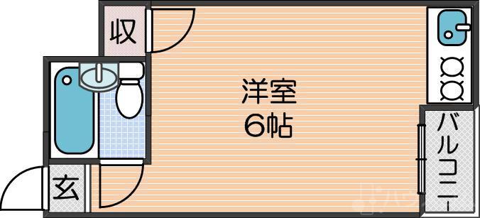 プレアール浜口西の間取り