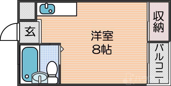 フォルテ帝塚山の間取り