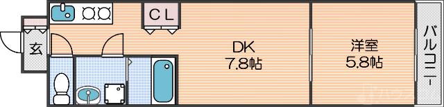 エスタリオコートの間取り