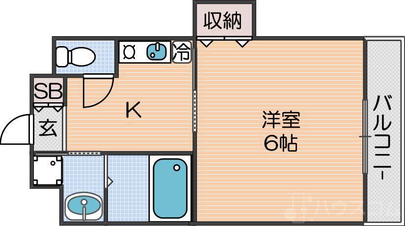 プレサンスフジの間取り