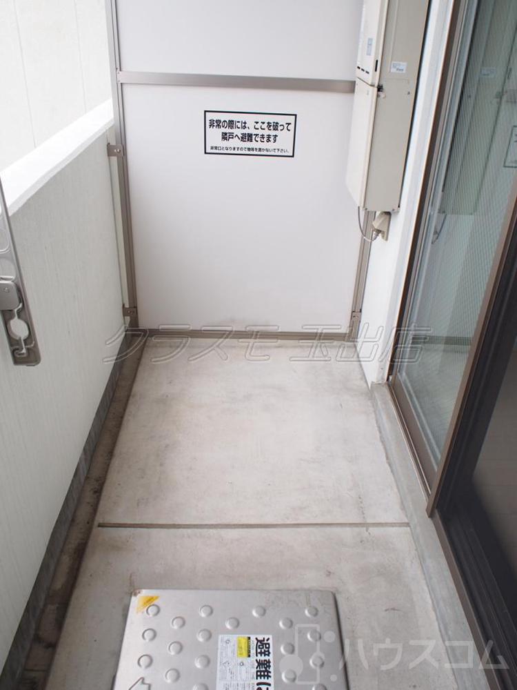 12/28 バルコニー