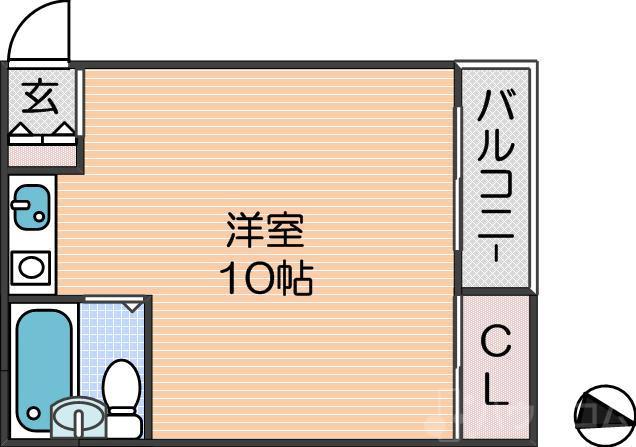 カーサヴェールキタノの間取り