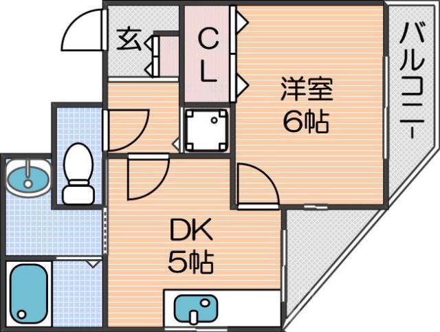 オークコート殿辻の間取り
