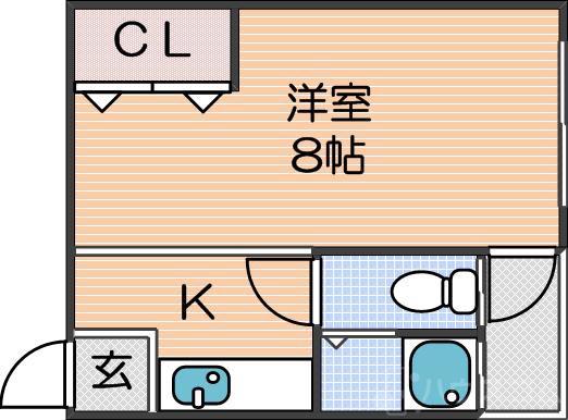 サニーカルマンの間取り