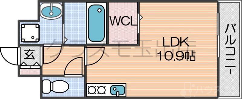 カルチェ ラタンの間取り