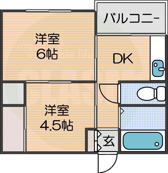 朝日ビルの間取り