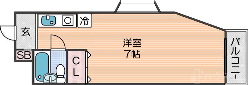 SOハイツⅡの間取り