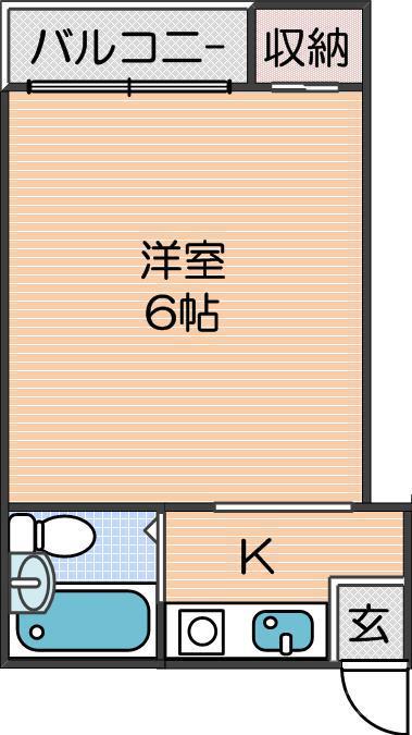 プレアール上住吉の間取り