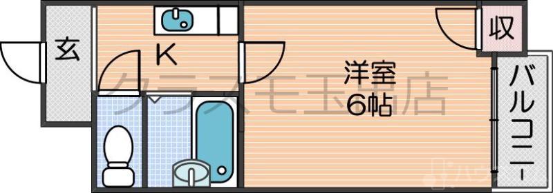 パークライフ住吉の間取り