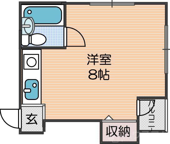 プレアール住之江公園Ⅲの間取り