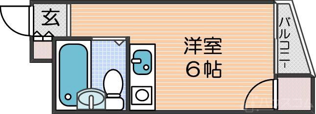 シャルム岸里の間取り