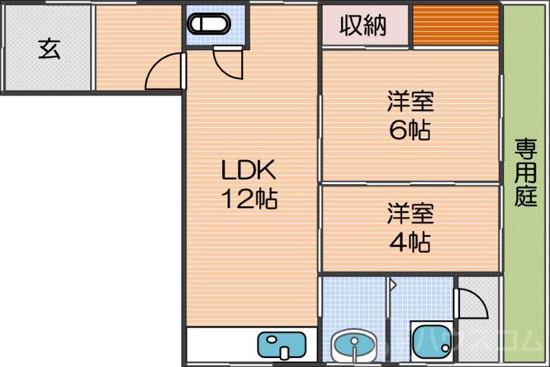 石神マンションの間取り