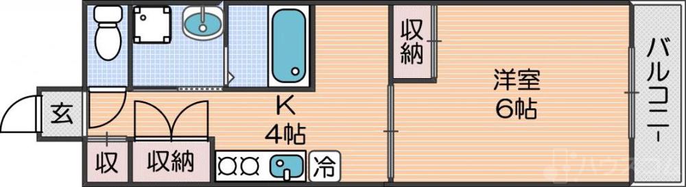 シーガルマンションⅡの間取り