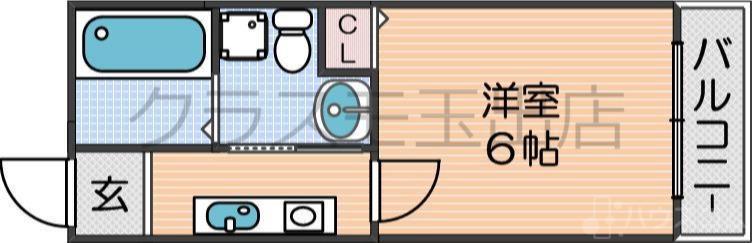 グランドキャパ沢之町の間取り