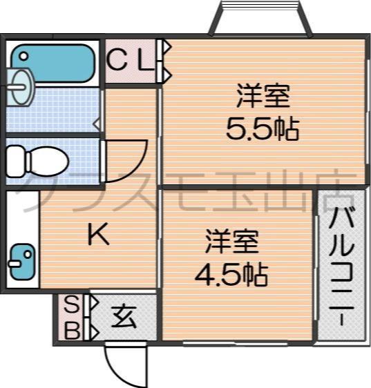 フレンドハイツの間取り