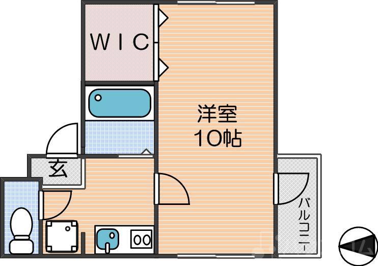 アヴィＢＪハウス橘の間取り