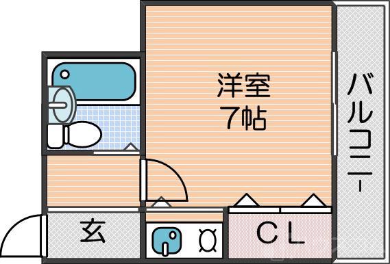 永田マンションの間取り