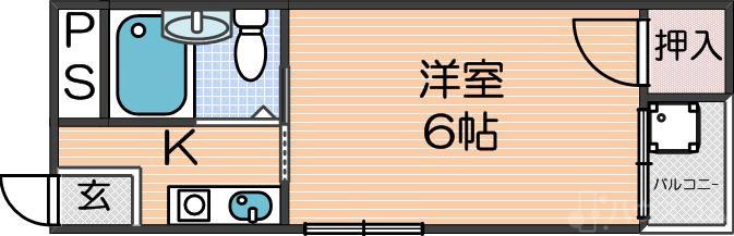 OMレジデンス西加賀屋の間取り