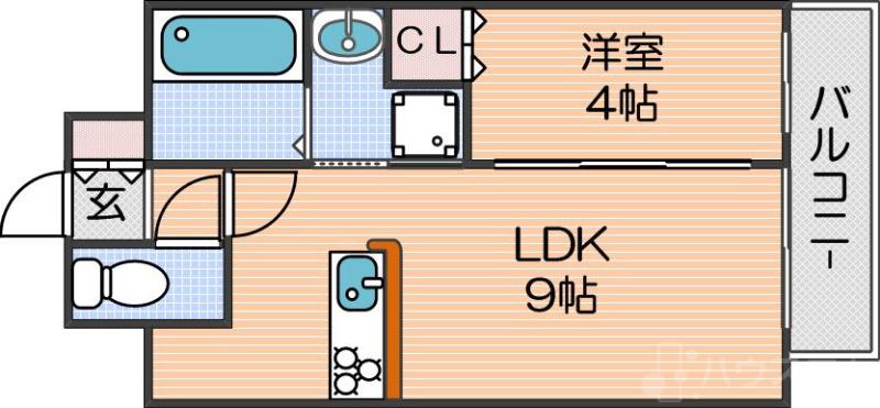 ZioⅧ清水丘の間取り