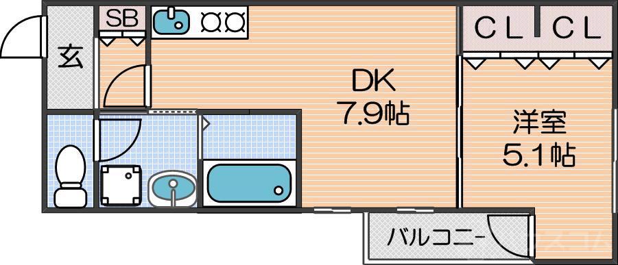 ウィンあんりゅうの間取り