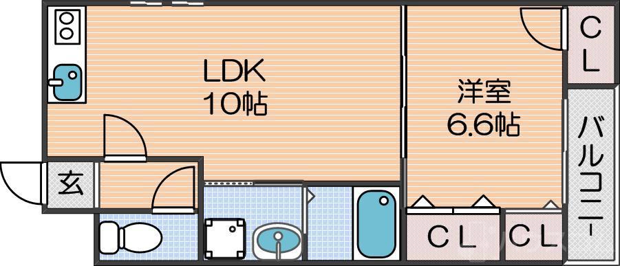 イゾラ フォルトゥーナの間取り