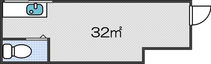 遠里小野の完工年月(1989年3月)築の賃貸マンションの間取り