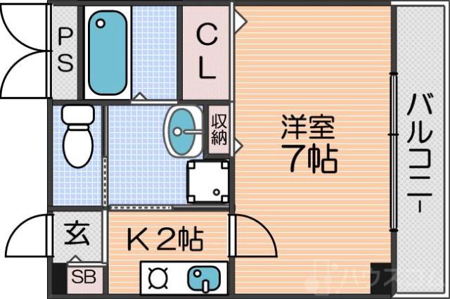アクシオ花園の間取り