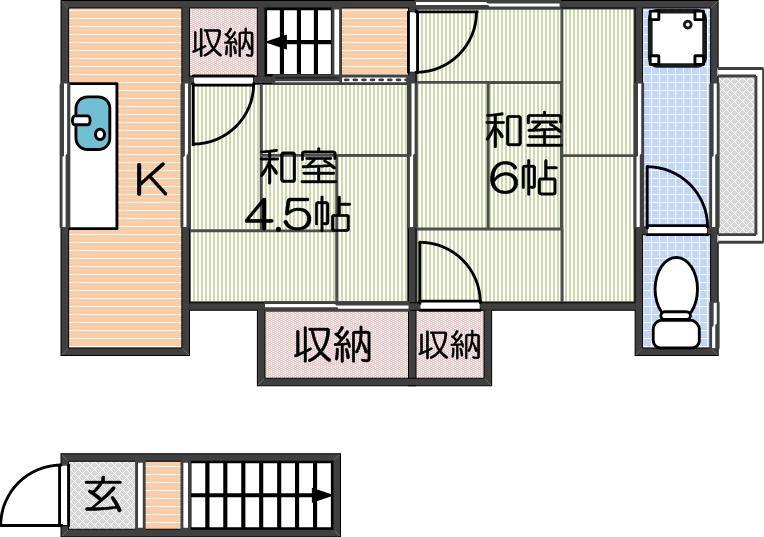 松田文化の間取り