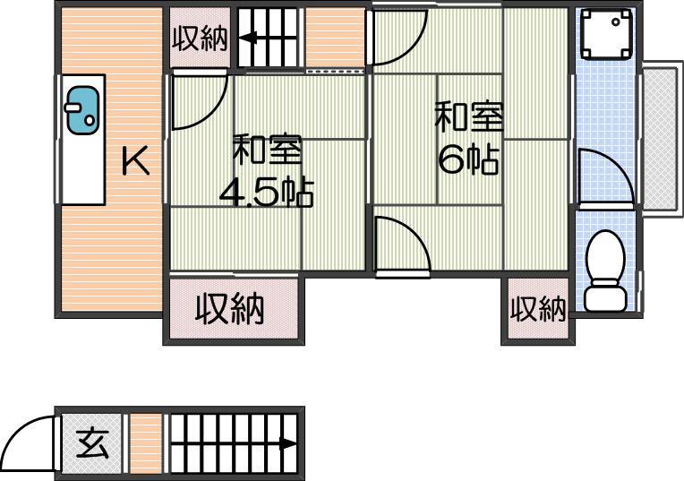 松田文化の間取り