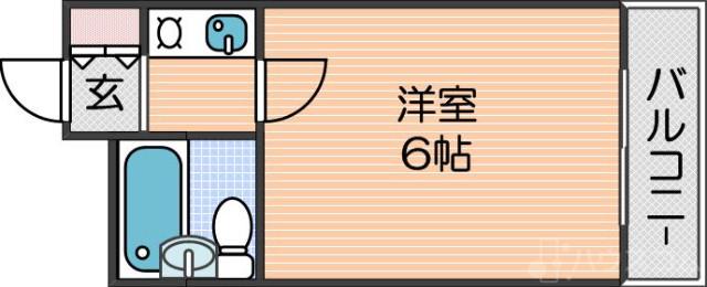 ロイヤルハイツ住吉の間取り