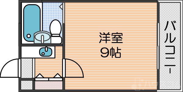 パインハイムⅢの間取り