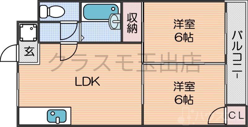 ルミエール住吉ノースの間取り
