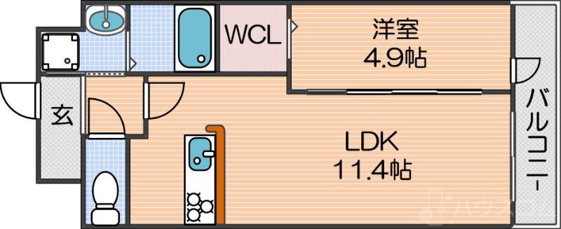 KOUKEN コウケンビルの間取り