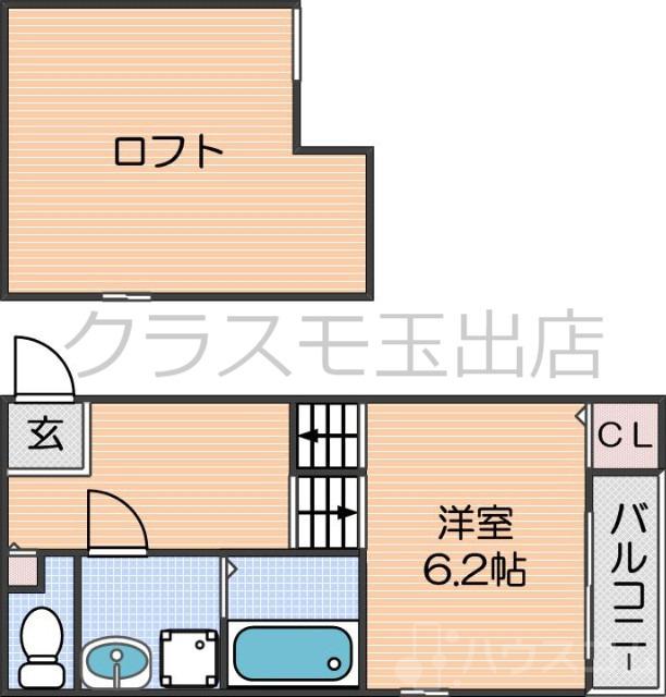 ハーモニーテラス清水丘の間取り
