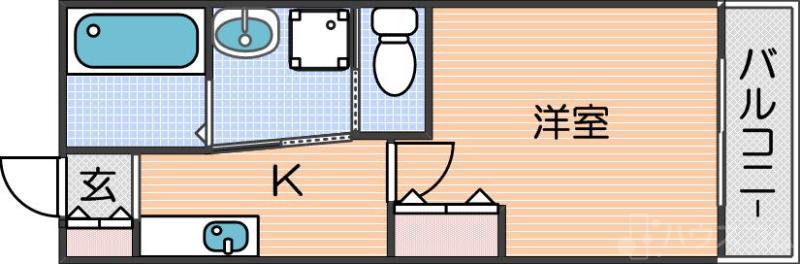 グルーヴ住吉の間取り